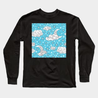 Fairytale Weather Forecast Large Scale Print Long Sleeve T-Shirt